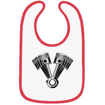 Discover V8 Pistons - Racer, Racing Bibs