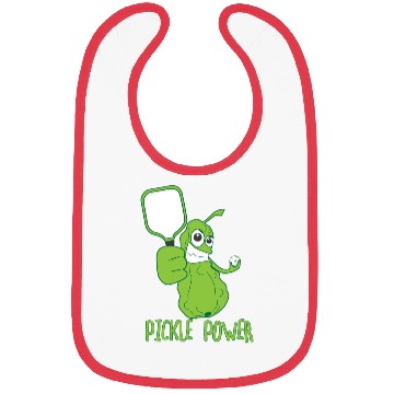 Discover Pickleball Funny Pickle Power Bibs