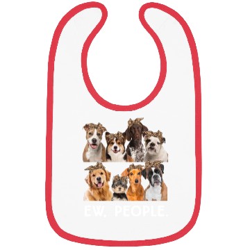 Discover Ew People Funny Dogs Bibs