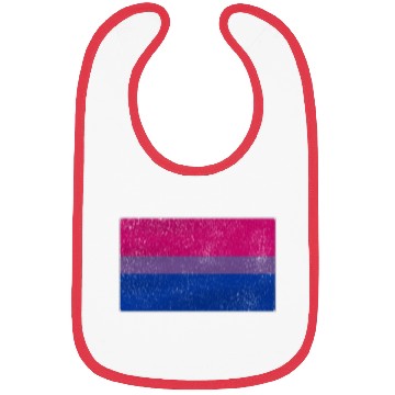 Discover Distressed Bisexual Pride Flag Bibs