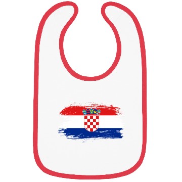 Discover Croatia Flag / Gift Croatian Zagreb Balkan Bibs