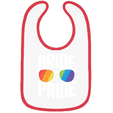 Discover Bride Pride Bachelorette Party Bibs LGBT Pride Lesbian