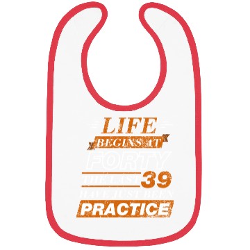 Discover 40th Birthday Present Bibs