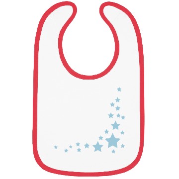 Discover Stars at an angle Bibs