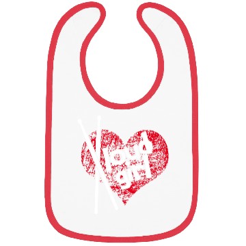 Discover Loud Girl. Drummer Girl Bibs