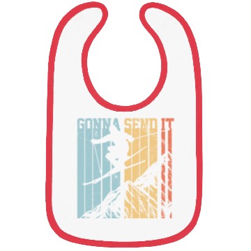 Discover Gonna Send It - Ski Vintage Gift Bibs
