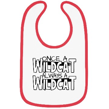 Discover Once A Wildcat Always A Wildcat School Pride Bibs