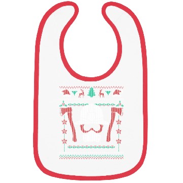 Discover Ugly Christmas Firefighter Xmas Gift & Present Bibs