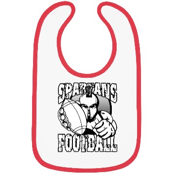 Discover Spartans Football Homecoming Sports School Pride Bibs
