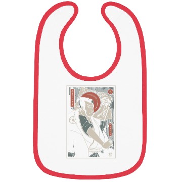 Discover samurai original country tranditional japanese Bibs