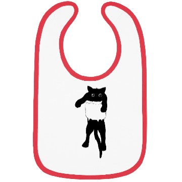 Discover Cat in pocket Bibs