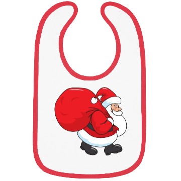 Discover Santa Claus Bibs