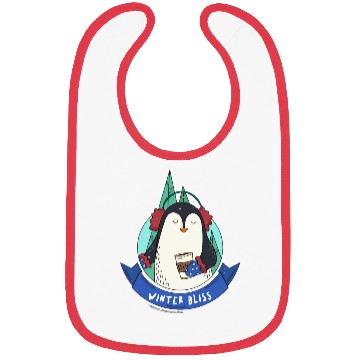 Discover Winter Bliss | Holiday Penguin Bibs