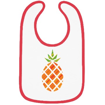 Discover pineapple striped Bibs