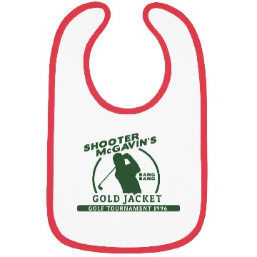 Discover Shooter McGavin Funny Golf Bibs
