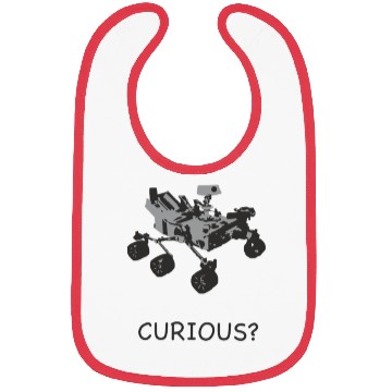 Discover Curiosity Mars Rover Bibs