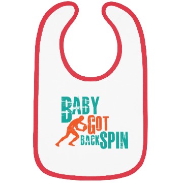 Discover I play table tennis with backspin and backhand Bibs