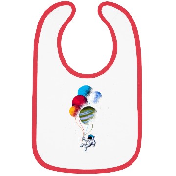 Discover Astronaut balloons Bibs