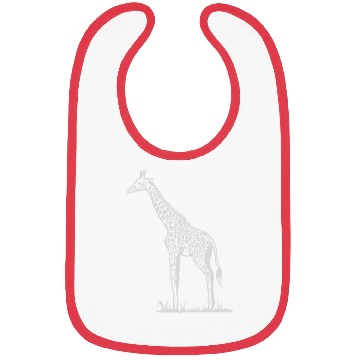 Discover giraffe Bibs
