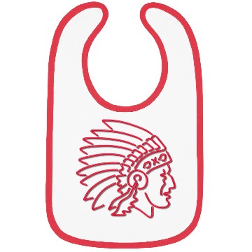 Discover Native American Indian Chief Neon Sign Bibs
