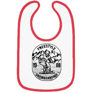 Discover Freestyle Snowboarding Graphic Design Bibs