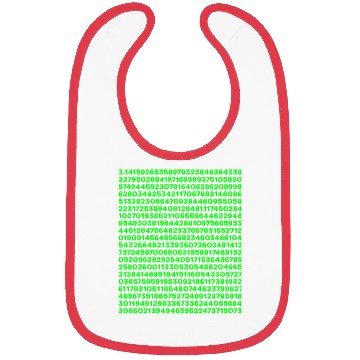 Discover Pi Math 500+ Digits of 3.14 Teacher Gift Bibs