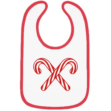 Discover 2 candy cane cross x delicious candy sugar sweet h Bibs