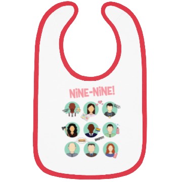Discover Brooklyn Nine - Nine Squad Bibs