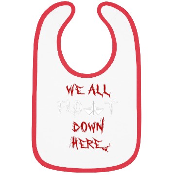 Discover Stephen we all float down here movie scene baloon Bibs