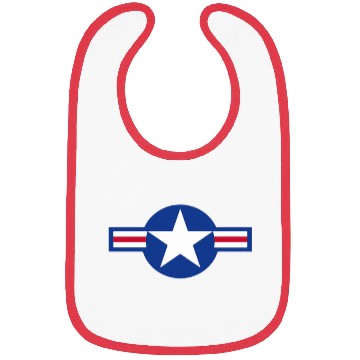 Discover US Air Force Cockade funny Bibs
