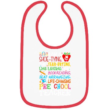 Discover Im Preschool Teacher Bibs