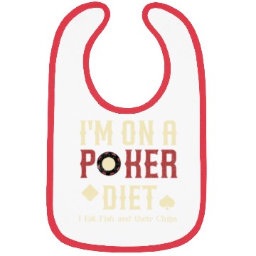 Discover poker card gamling bluffing Bibs