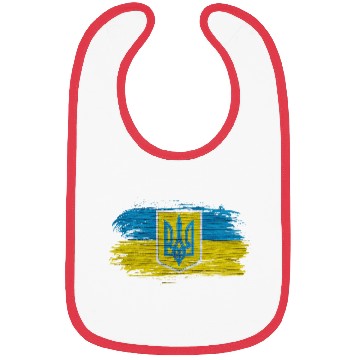 Discover Ukraine Flags Design with the National Colors Bibs