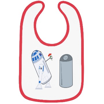 Discover Confused R2D2 Bibs