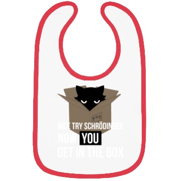 Discover Schrodinger'S Cat - Quantum Mechanics Physics Bibs