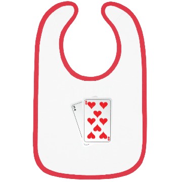 Discover I'd Hit That Gambling Poker Blackjack Cards Gift Bibs