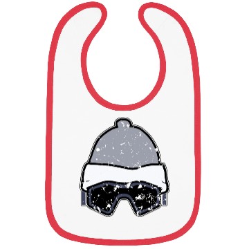 Discover Skier - snowboarder - hat with goggles Bibs