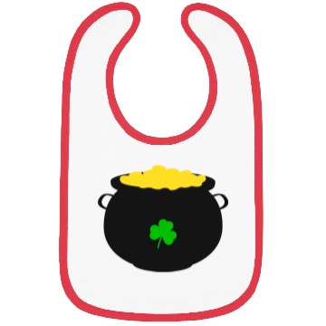 Discover Pot of Gold St Patricks Day Bibs