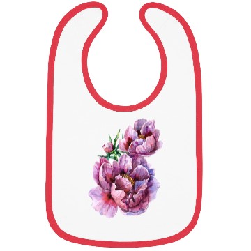 Discover Flower, Flowers, Paint, Watercolor, Handmade, Rose Bibs