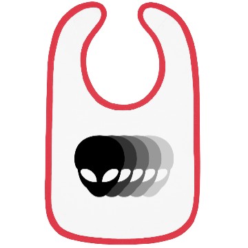 Discover Small Grey Aliens Bibs