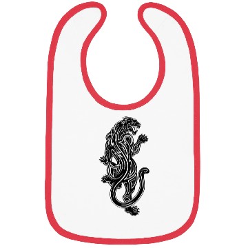 Discover Classic Black Tribal Panther  Bibs