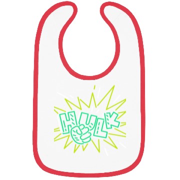 Discover Neon Hulk Bibs By Marvel Design By Humans----PD