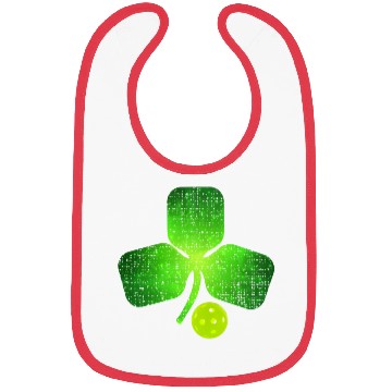 Discover Pickleball St Patricks Day Shamrock Irish Bibs