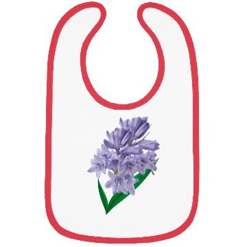 Discover Flower Spring Bluebell Violet - Gift Idea Bibs