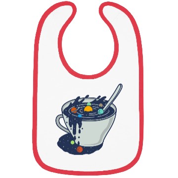 Discover Galaxy Physics Science Coffee Universe Gift Idea Bibs