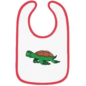 Discover Animal turtle reptile wildlife funny vector image Bibs