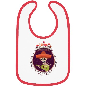 Discover Cabo San Lucas Skeleton Guitar Bibs