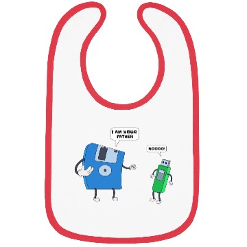 Discover Computer Engineering Father & Son Floppy Disk Gift Bibs