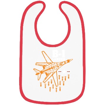 Discover B-1 Lancer Air Force Bomber Bibs