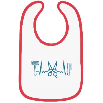 Discover Hair Stylist Heartbeat Bibs